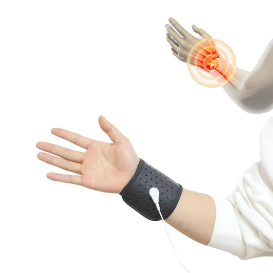 12.4"x3.5" Grounding Mat Grounding Wristband with 15" White Grounding Wire Grounding Bracelet for Wrist Revitalize Sleep and Alleviate Pain with Grounding Therapy Band (Black)